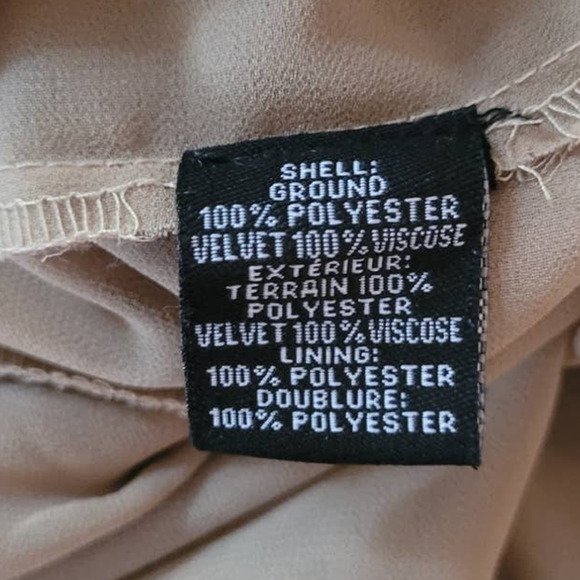 Anthroplogie Feathers By Tolani Tunic Dress Velvet Women's Small - Picture 5 of 5